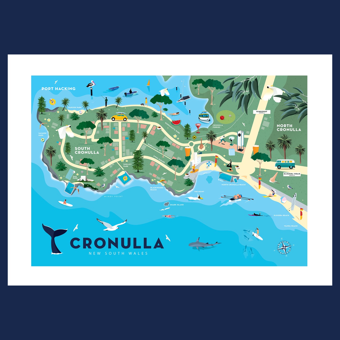 Cronulla Map