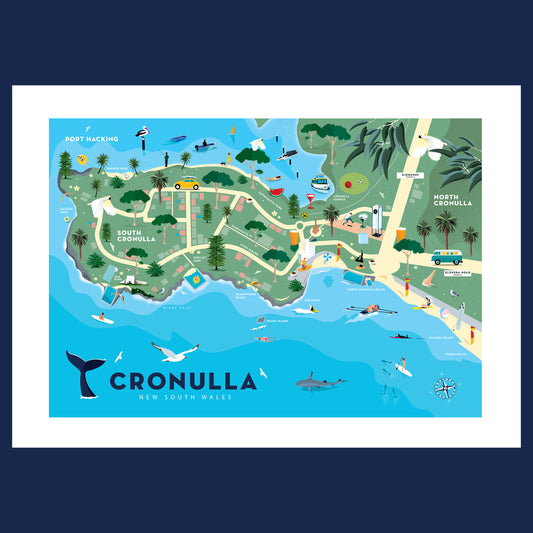 Cronulla Map