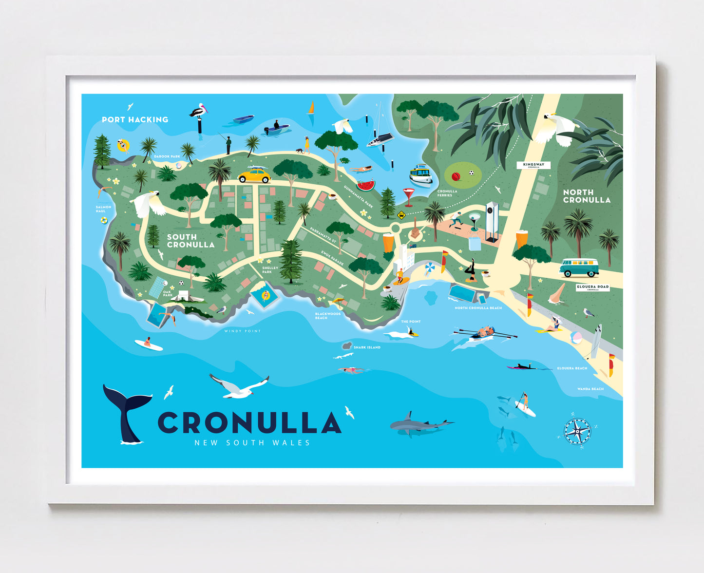 Cronulla Map