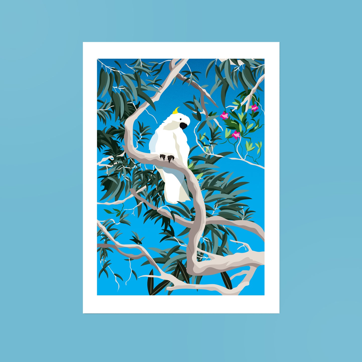 A Cockatoo's Paradise (Giclée print)