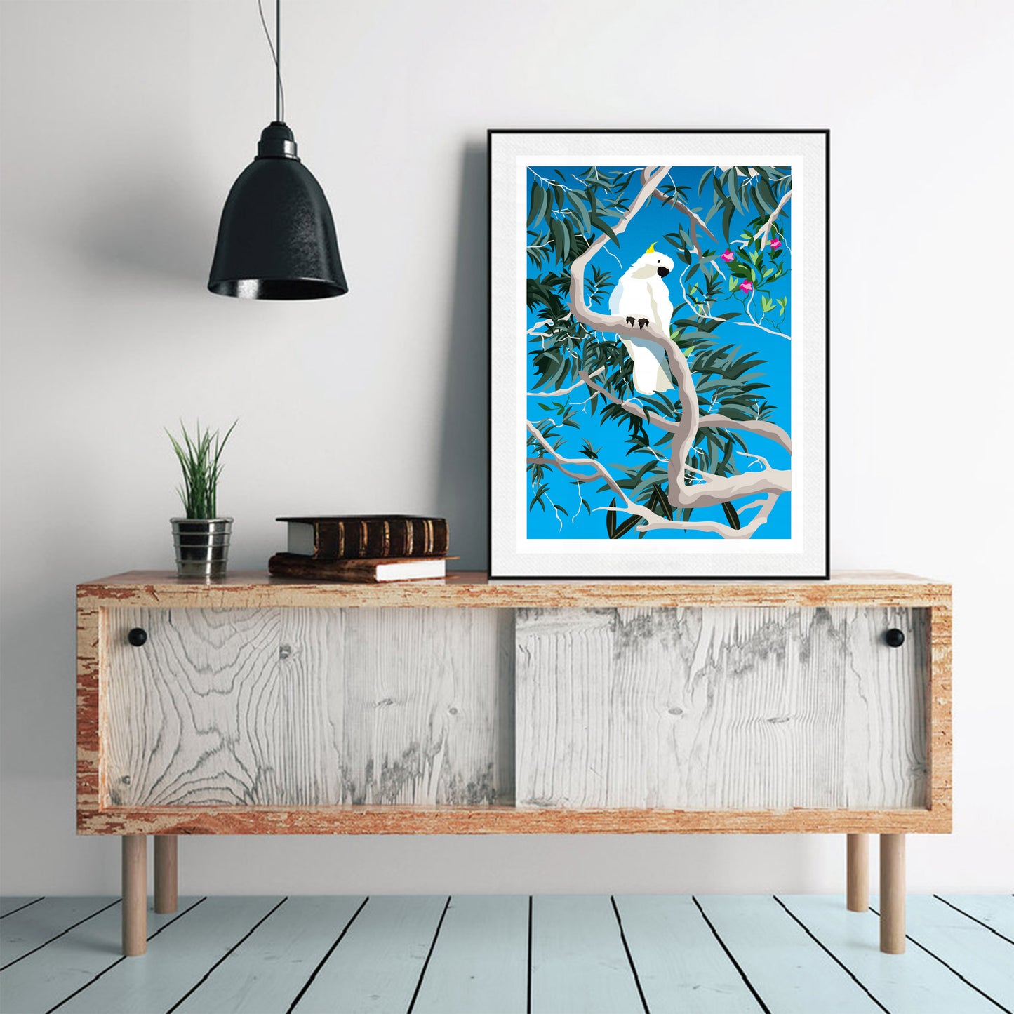 A Cockatoo's Paradise (Giclée print)