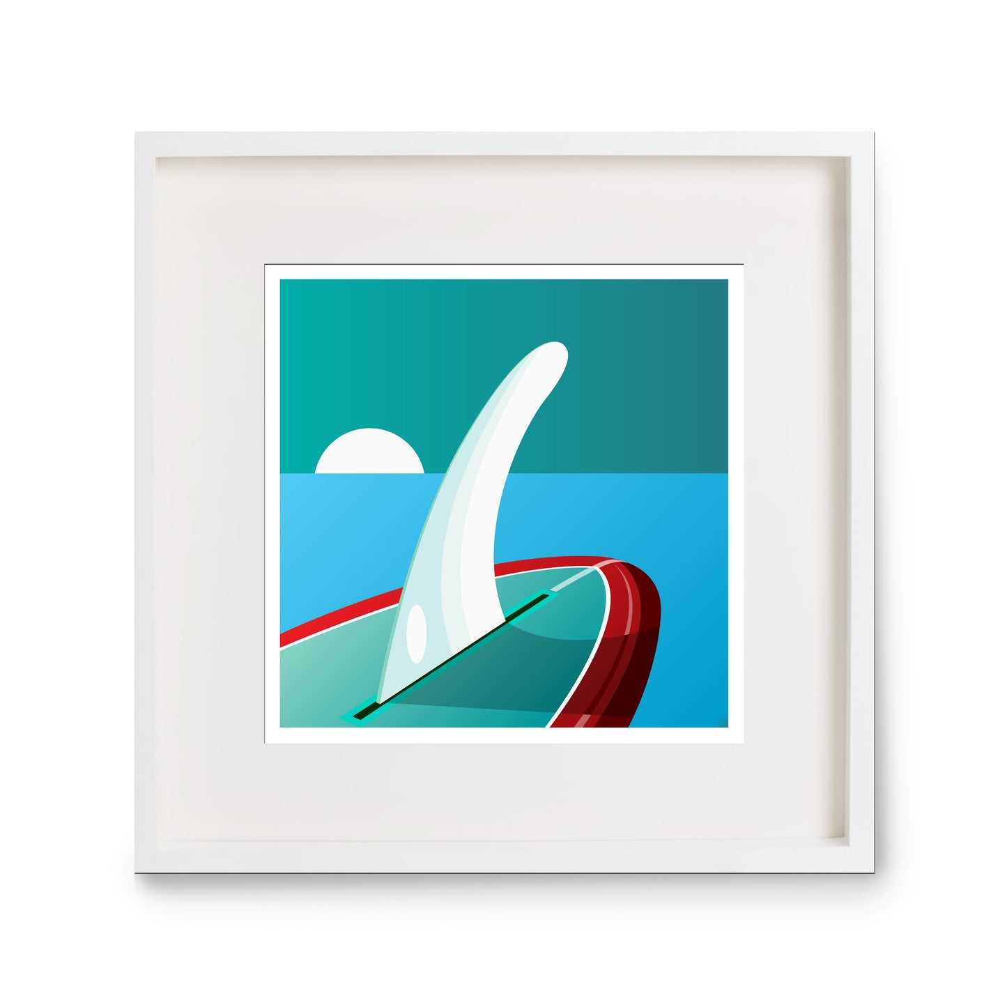 Surf board fin