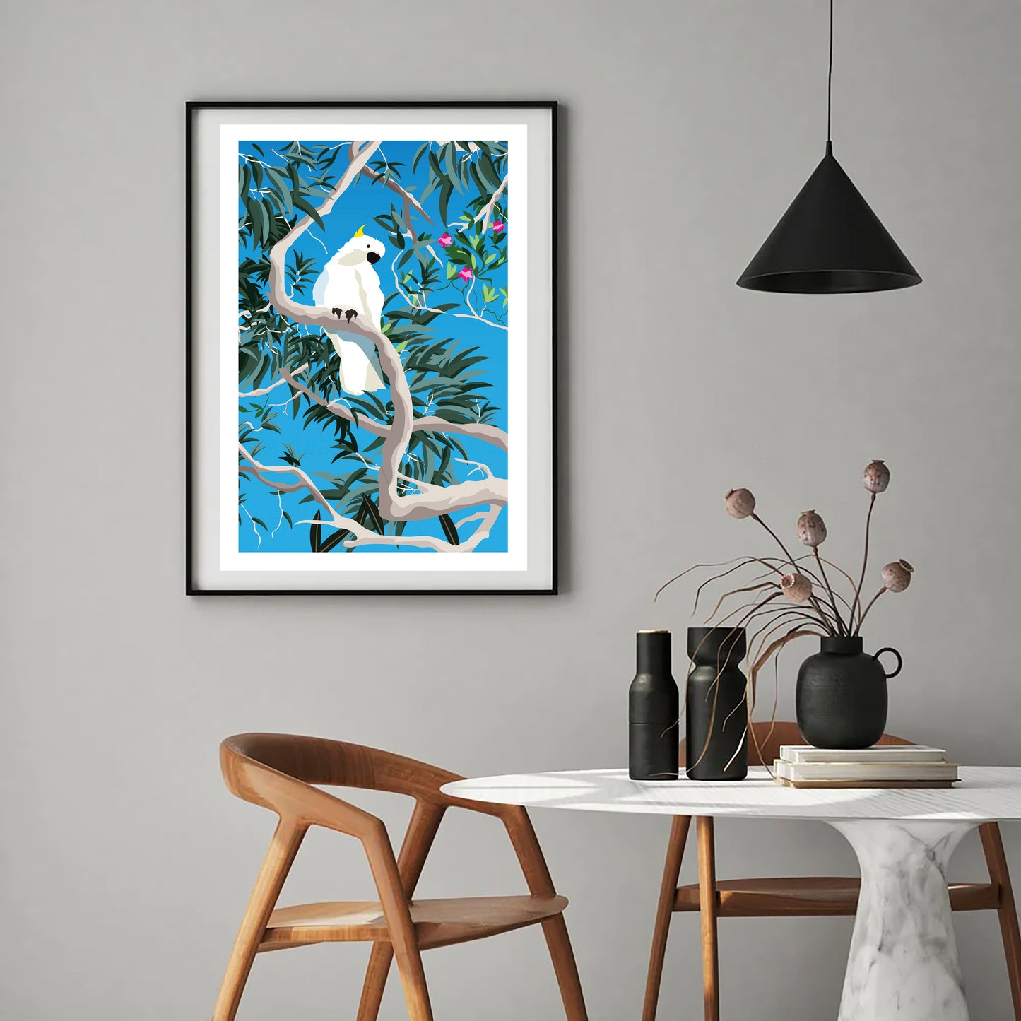 A Cockatoo's Paradise (Giclée print)