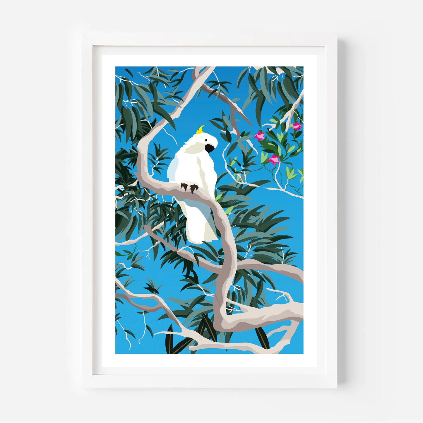 A Cockatoo's Paradise (Giclée print)