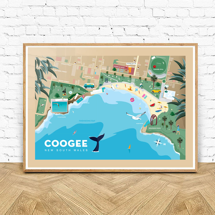 Coogee Beach Map