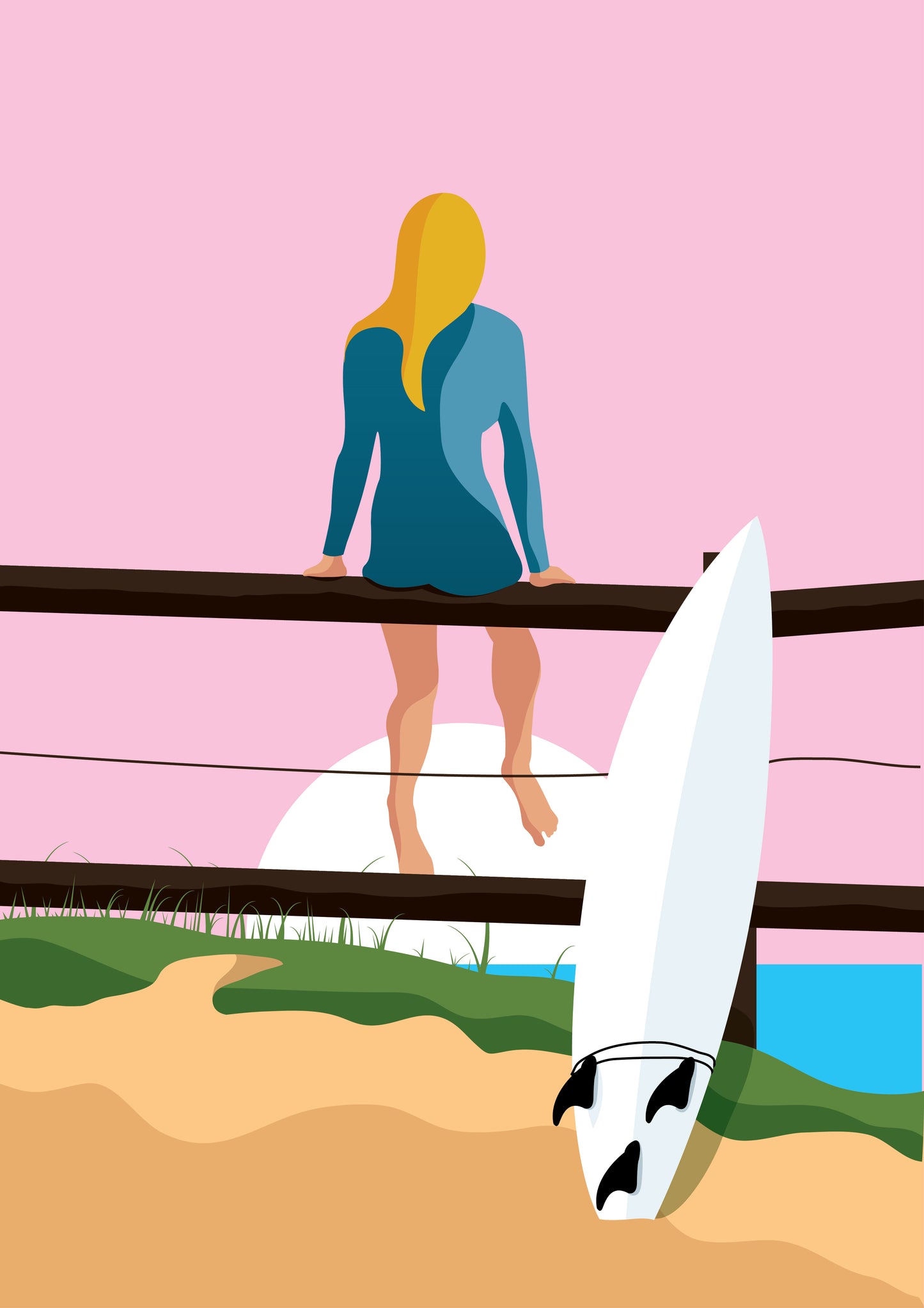 Gromit Girl Surfer