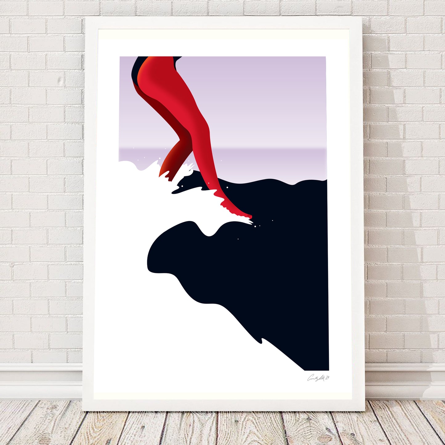 Limited Edition (Giclée print) - Hang Five