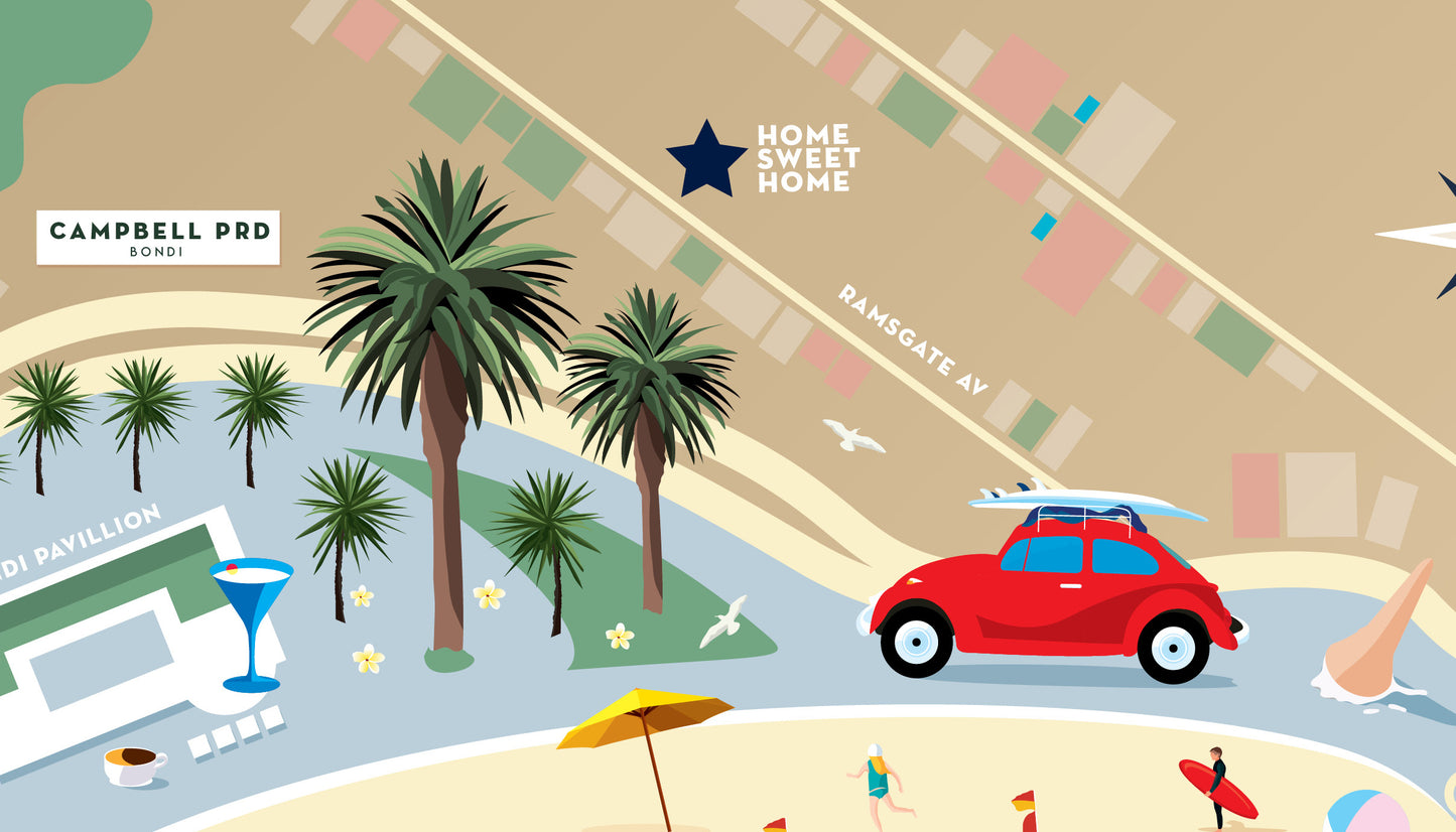 Bondi Map