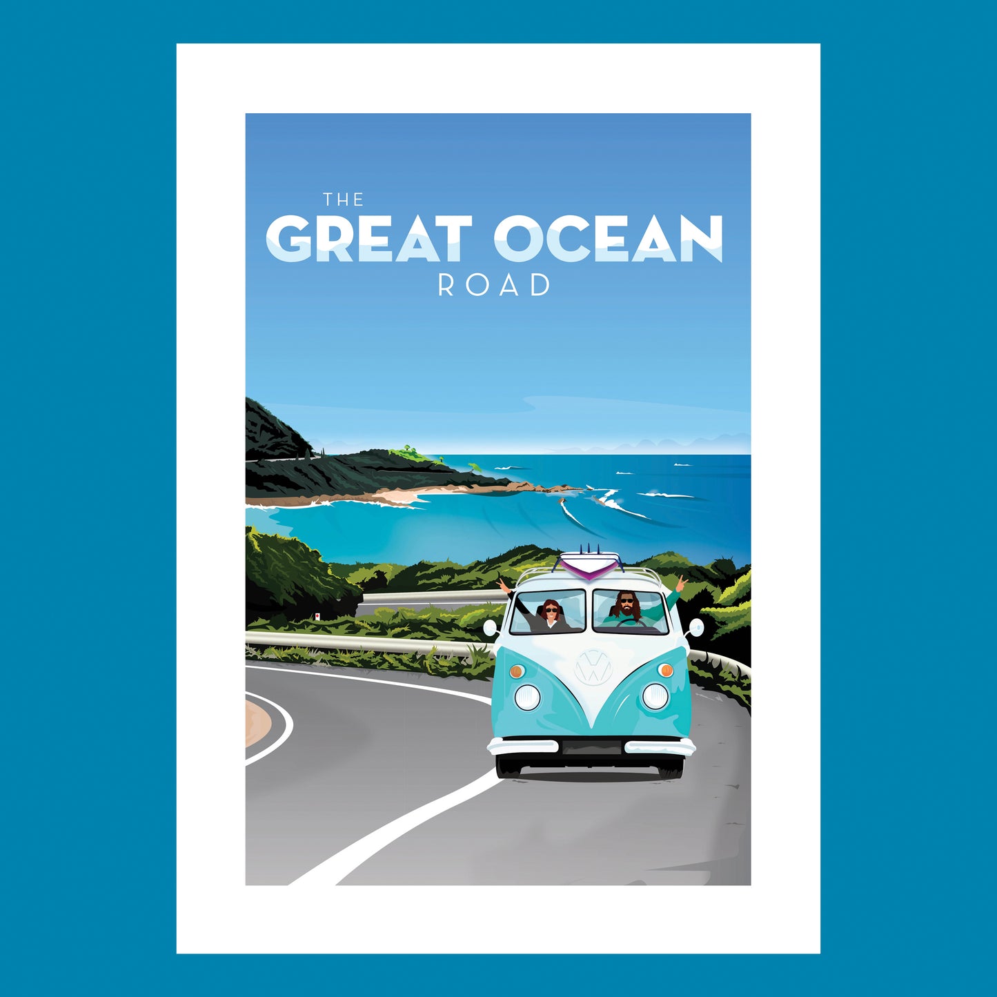 The Great Ocean Road, Victoria.