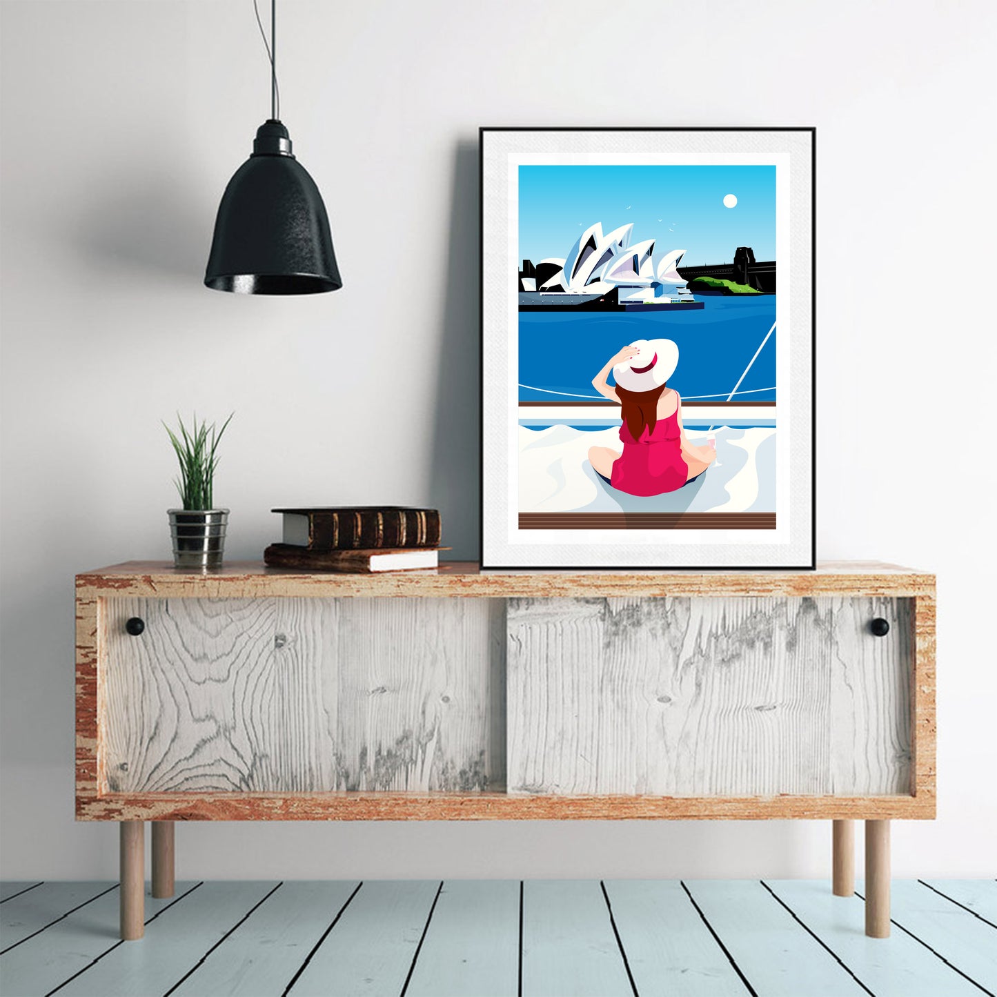 Sailing by