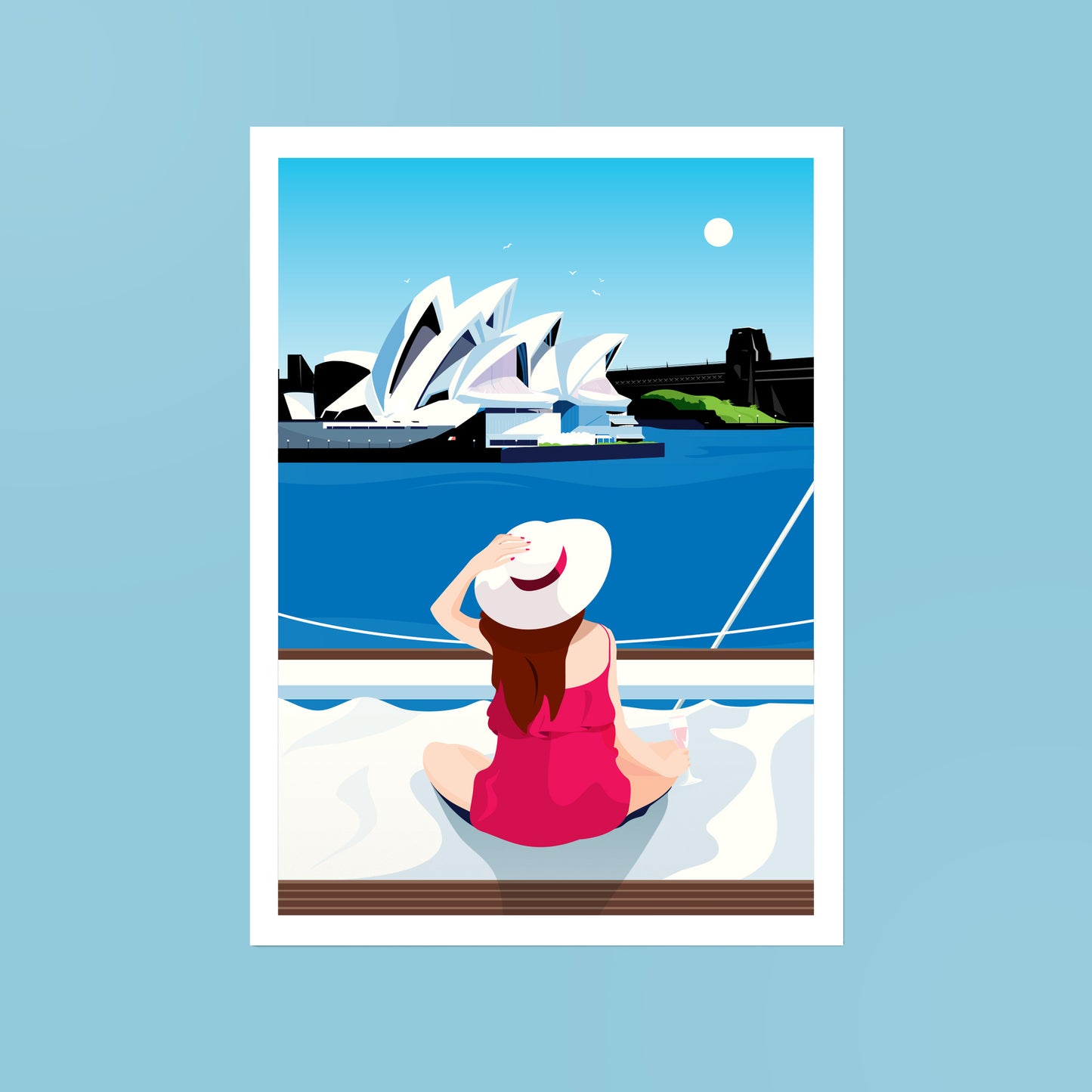 Sailing by