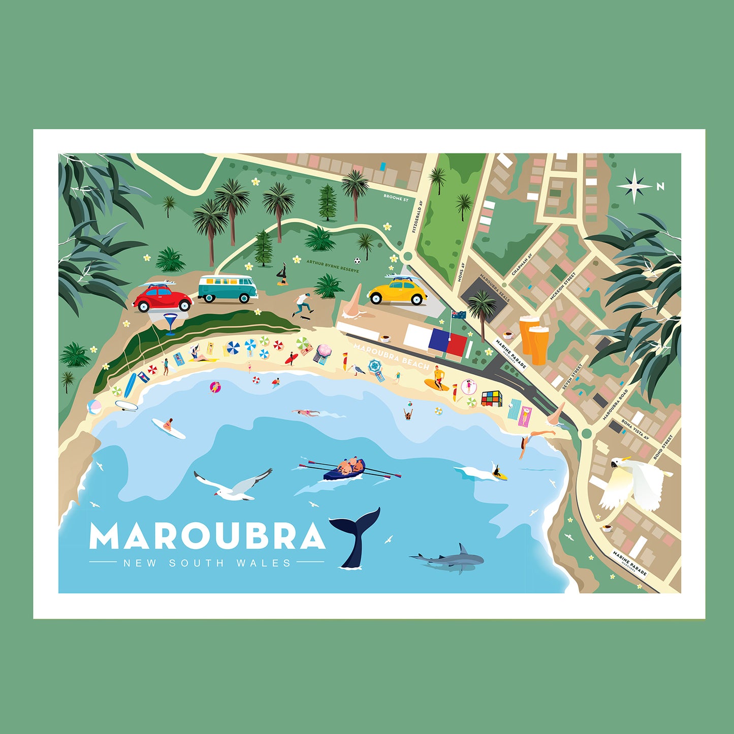 Custom & Personalised Map hi