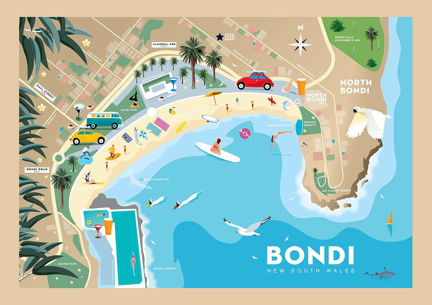 Bondi Map