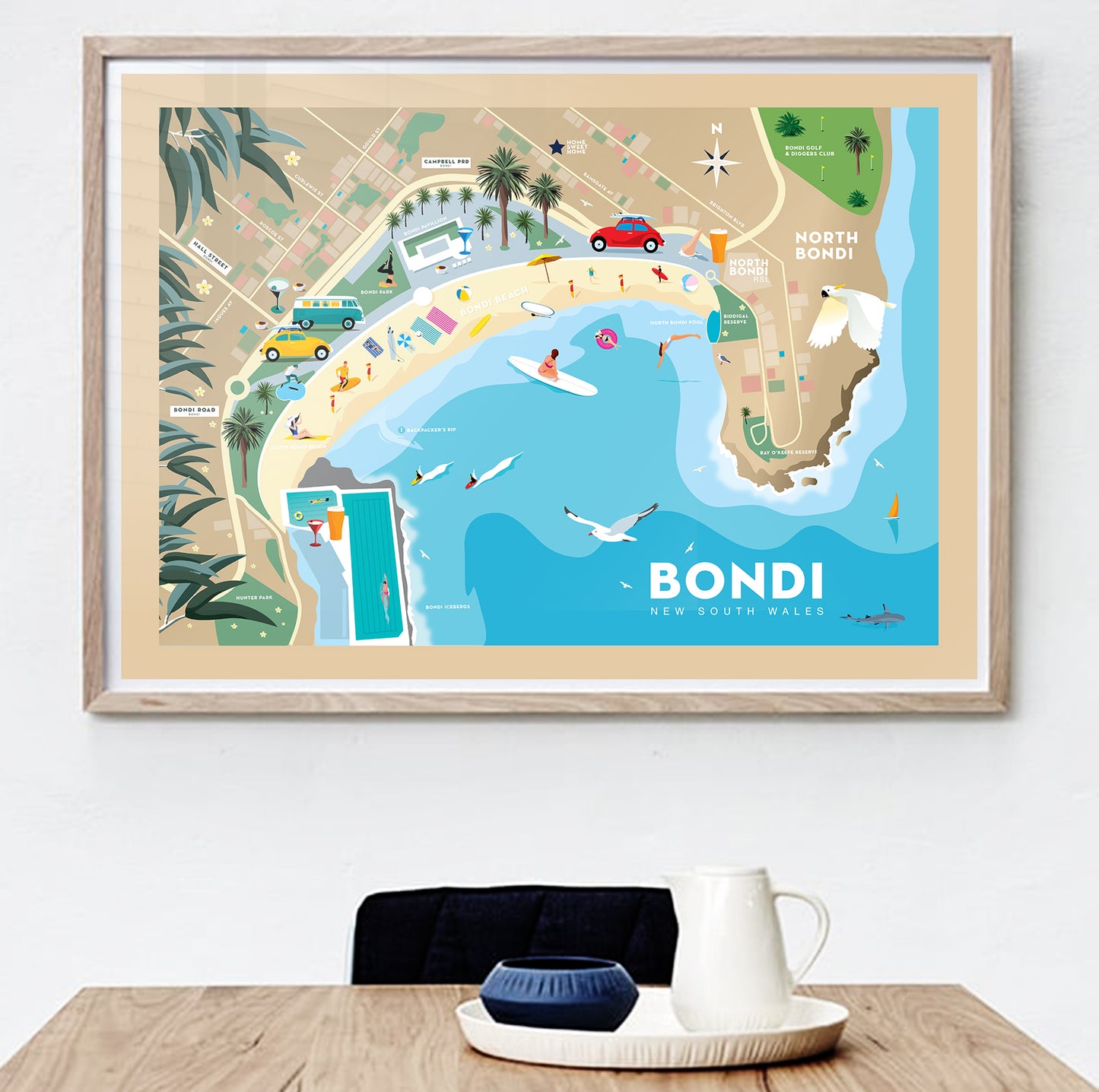 Bondi Map