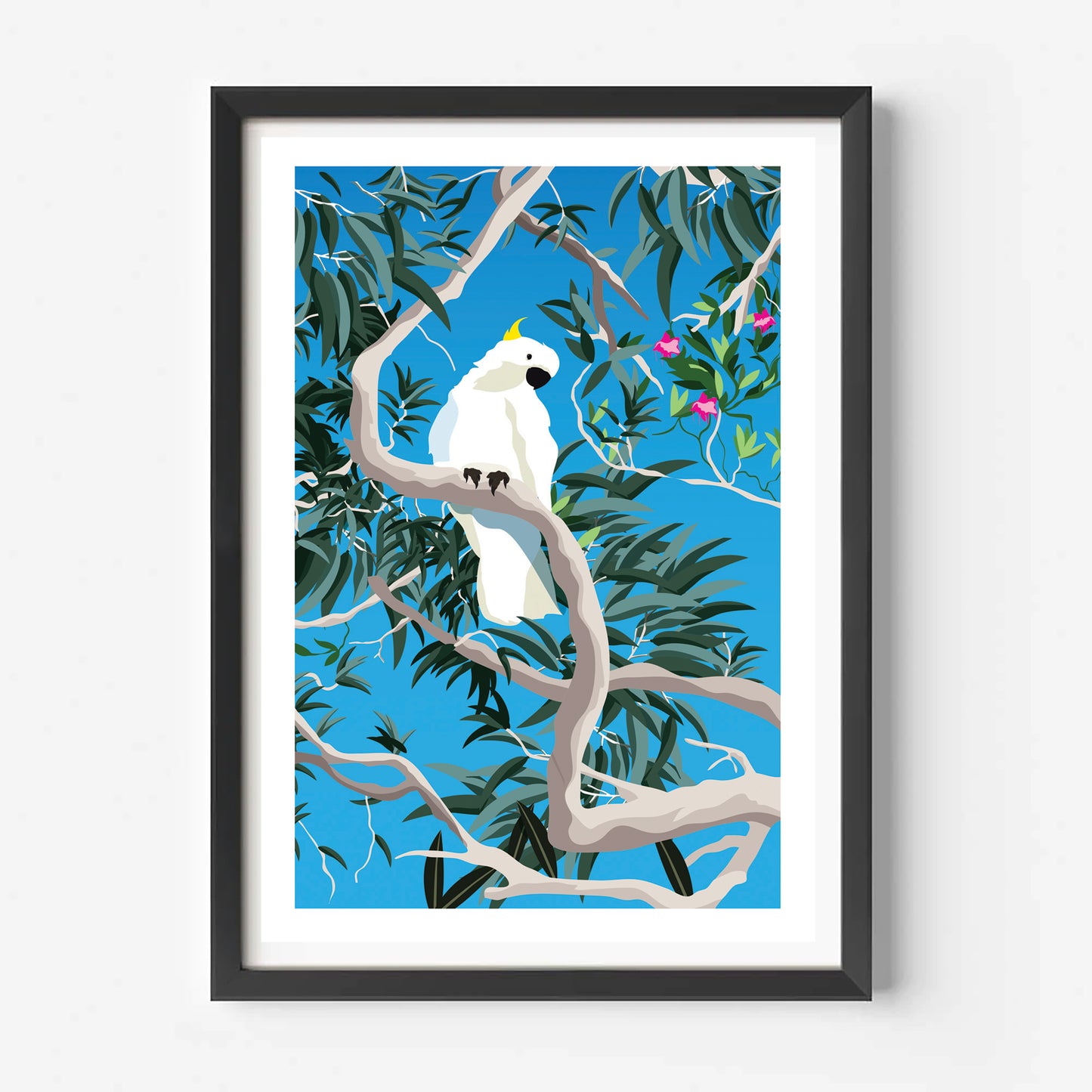 A Cockatoo's Paradise (Giclée print)