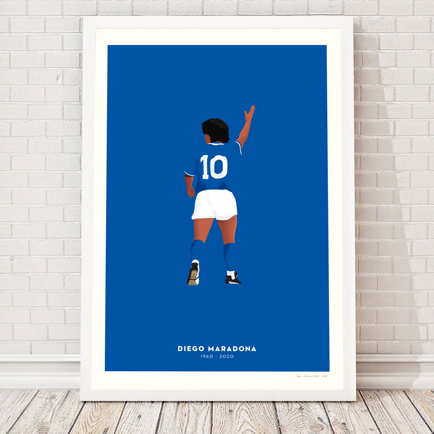 Farewell Diego Maradona (1960-2020).