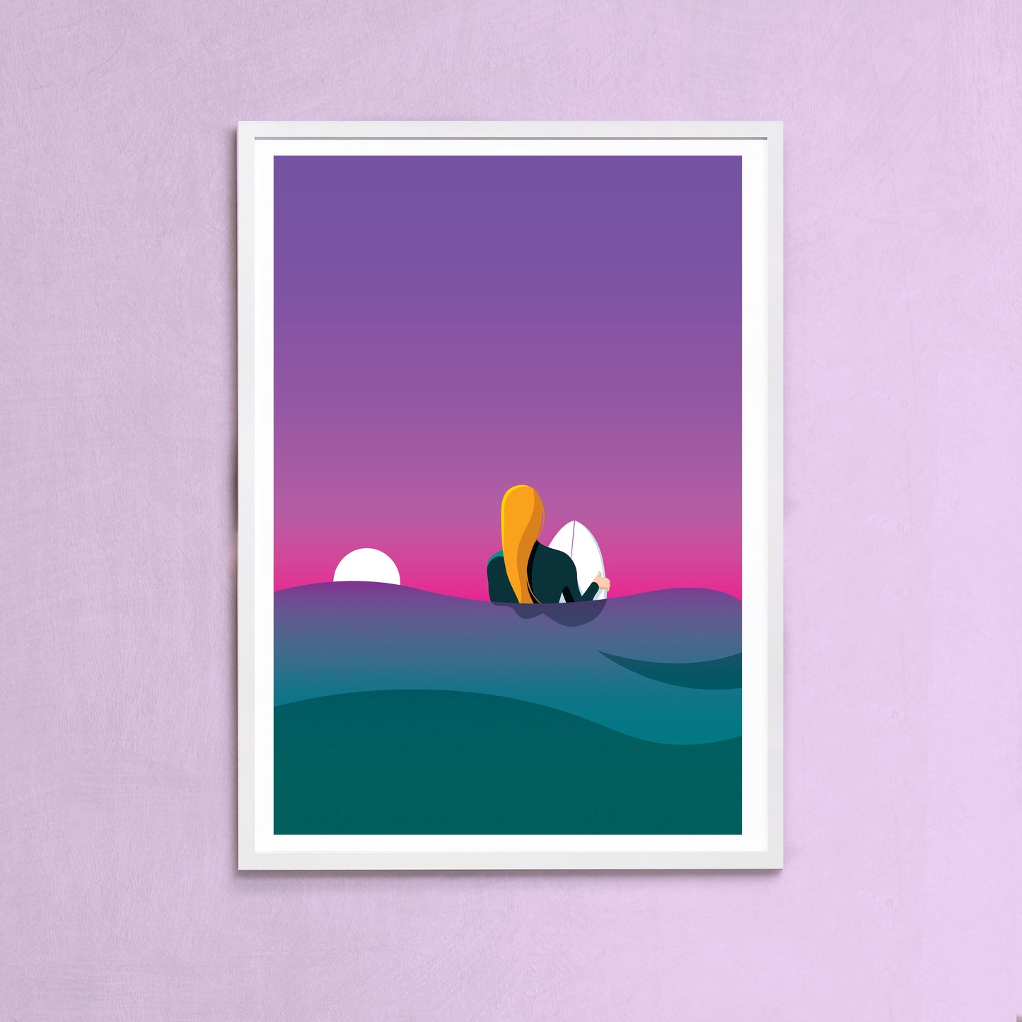 Surfer Girls at Dawn