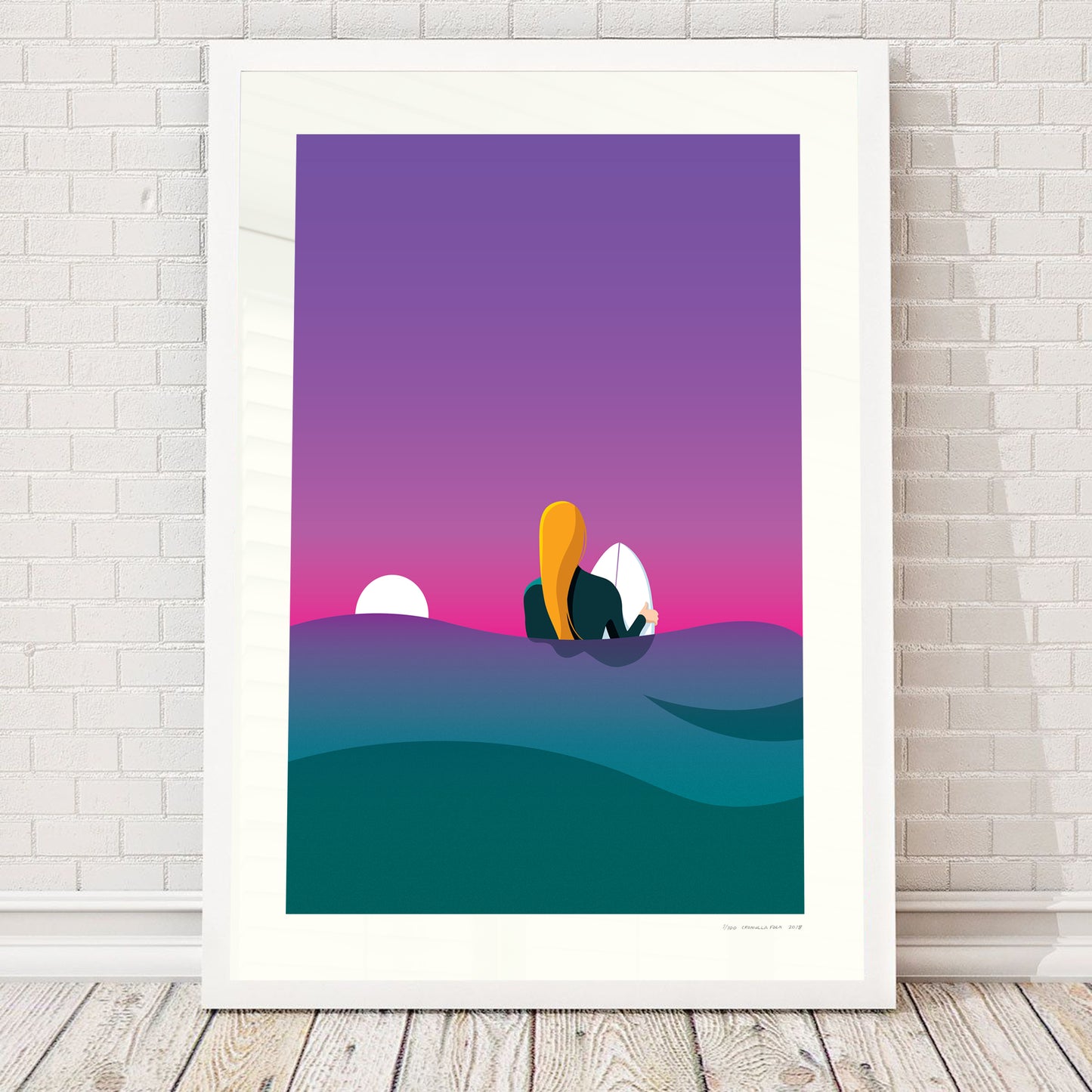 Surfer Girls at Dawn