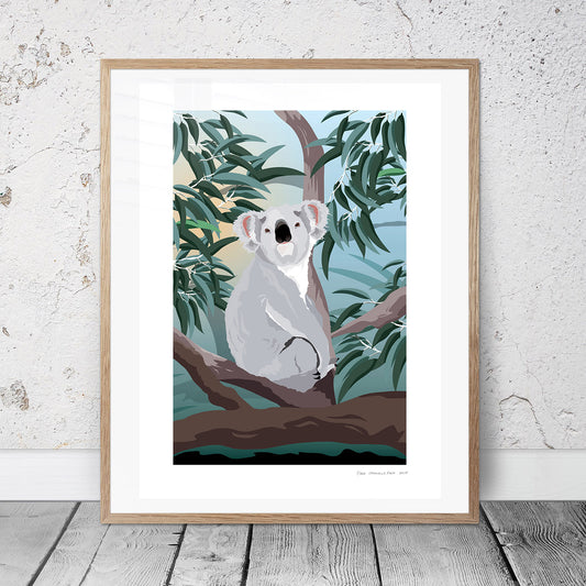 Koala Tree (Giclee Print)