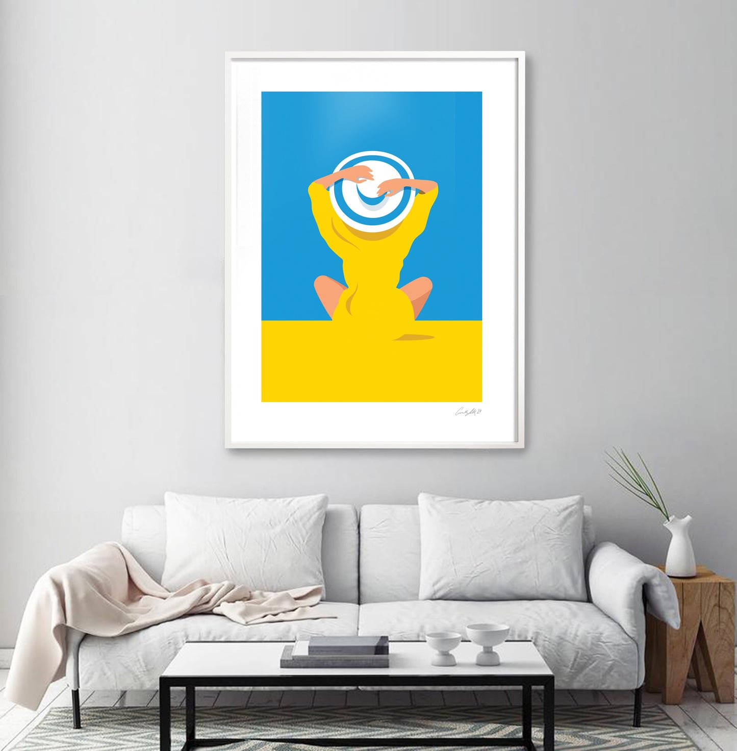 Limited Edition (Giclée print) Print - Summer Sun Hat
