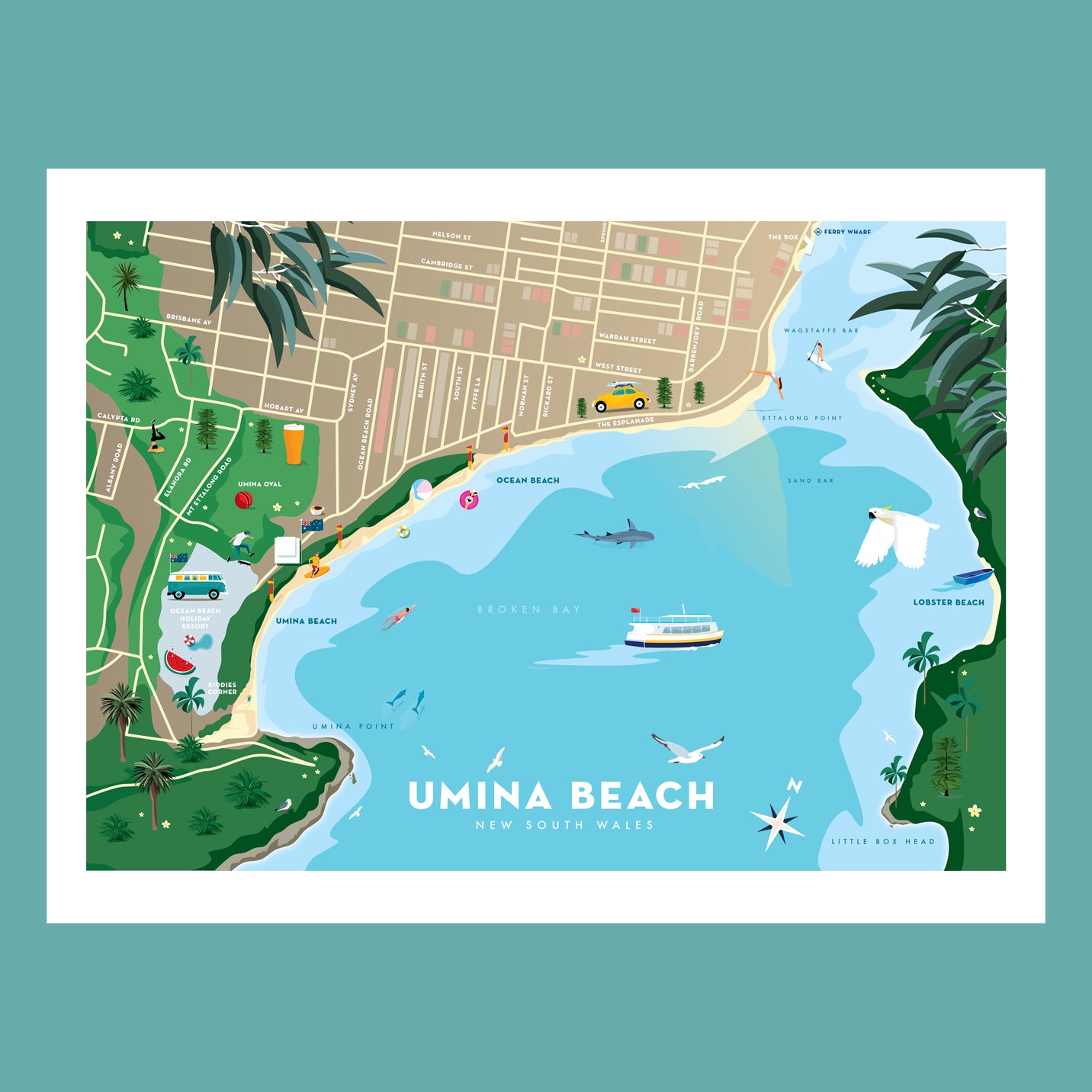 Umina Beach Map