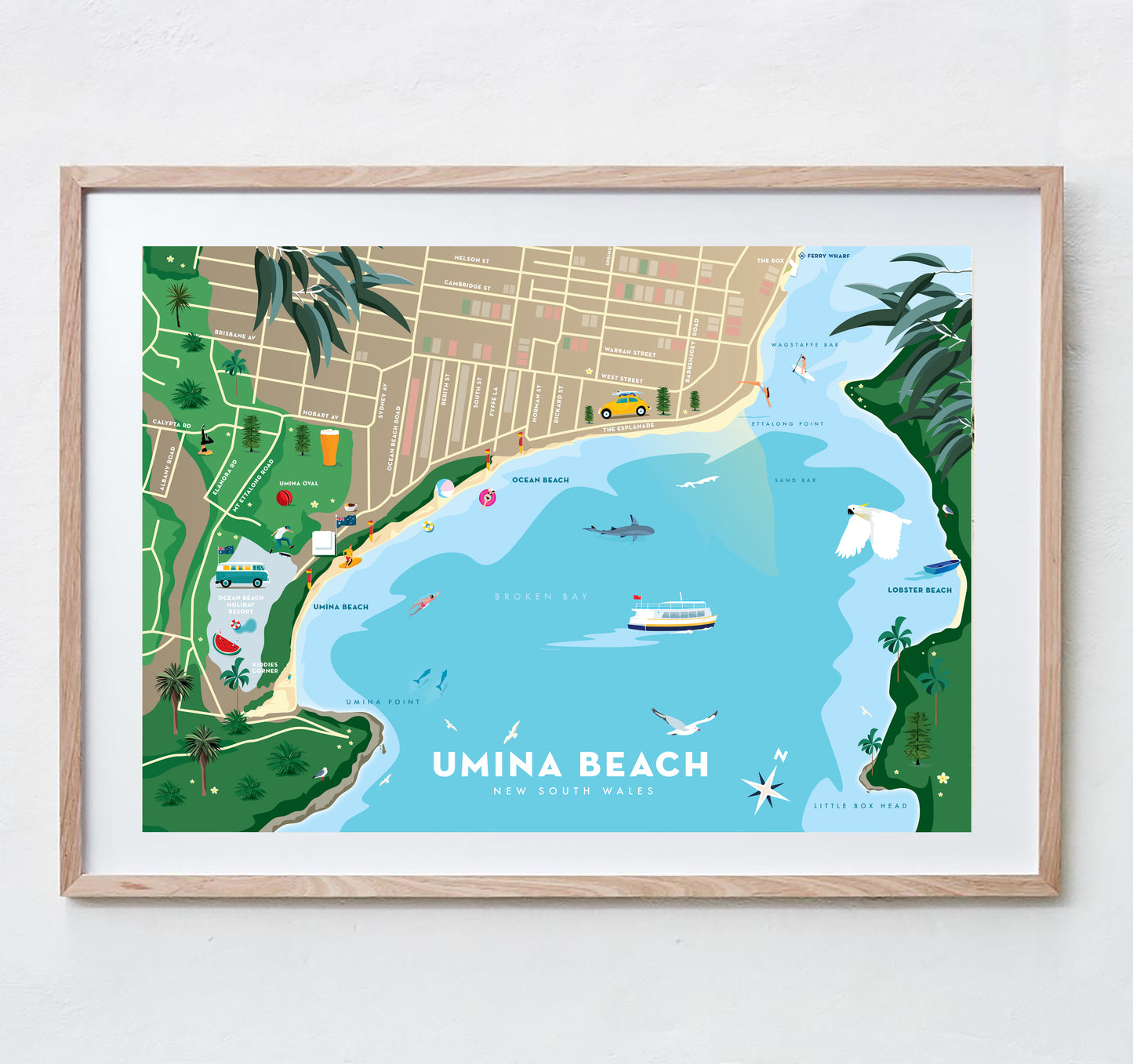 Umina Beach Map
